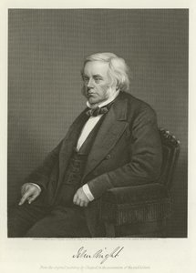 John Bright, político radical y liberal británico de Alonzo Chappel